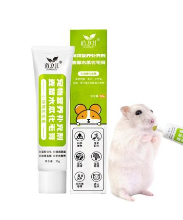Cure for cat fur ball control of the hair balls - gel to control the fur balls accessories for sensitive cats for cats with indoor pigs hamster 30 g