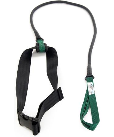 Strechcordz Zug Rope Aqua-Gym Short-Belt | Swimming & Running Training | 1.20m | Latex Train Rope | Durable Nylon Fastening | Neoprene Belly Belt | For Swimmers & Triathletes | Strength Training 3.6-10.8 kg - Buy Online on GoSupps.com