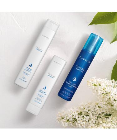 L ANZA Ultimate Hydration Hair Care Kit - Moisturizing Shampoo & Conditioner Set with Moi Moi Mist | Ideal Birthday Gifts for Women - 10.1/8.5/6.8 Fl Oz - Buy Online on GoSupps.com