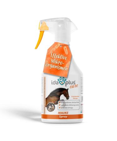 Ida plus mauke spray for horses 500 ml - quick help with mauke beam rot & eczema - mauke medium with effective microorganisms - rapid relief skin -friendly & pain -free hoof care - Buy Online on GoSupps.com