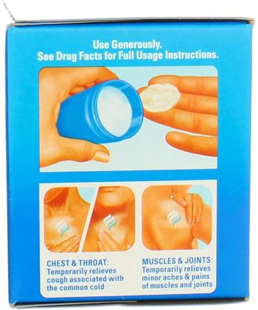 Vicks VapoRub Ointment 6 oz - Fast Relief for Cough and Congestion - Buy Online on GoSupps.com