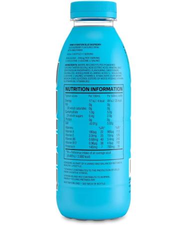 Prime hydration drink 500ml Blue Raspberry Blue Raspberry 500 ml (Pack of 1) - Buy Online on GoSupps.com