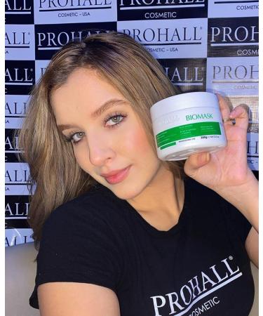 Prohall Brazilian Moisturizing Hair Mask - Intense Hydration Treatment for Color Treated, Damaged Hair - 10.58 fl.oz - Buy Online on GoSupps.com