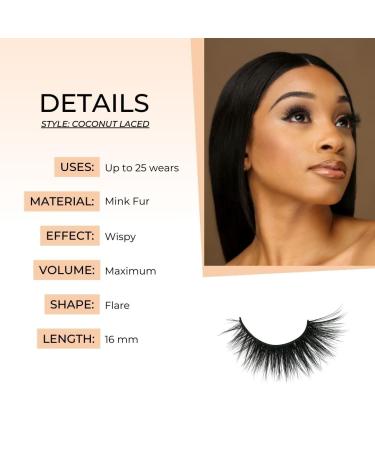 Hummingbird Kiss Tobago Love 3D Mink Lashes | Flare Cat Eye Volume | Reusable Up to 25 Wears | Natural Look False Lashes - Shop Now - Buy Online on GoSupps.com