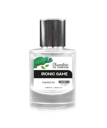 Chameleon-Ironic Game-oil based essence- inspired en toy boy-men-1.7 Oz 50 ml