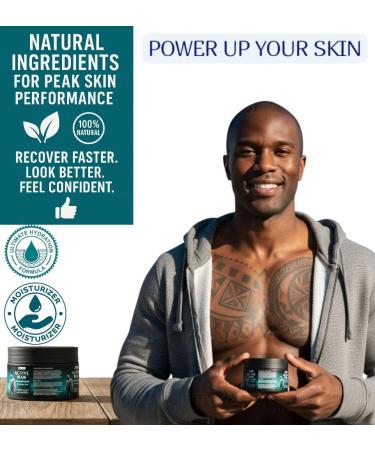 Body Butter for Men Active Man Fast-Absorbing Deep Moisturizer with Natural Ingredients Refreshing Scent Ultimate Hydration Formula. Cologne scented. - Buy Online on GoSupps.com