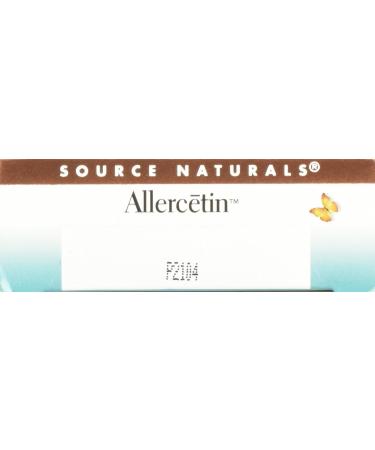 Source Naturals Allercetin Allergy & Sinus Homeopathic Tablets 48ct - Relief for Allergies and Sinus Congestion - Buy Online on GoSupps.com