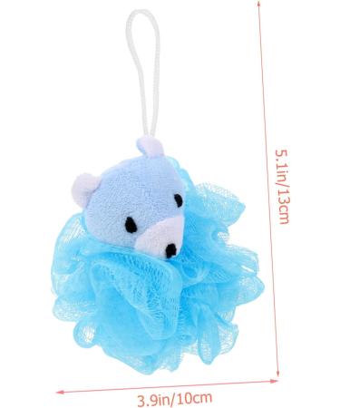 Ipetboom 4pcs Cartoon Bath Ball Set - Baby Sponge & Cleaning Supplies Kids Body Wash Loofah Sponges for Bath Time Fun - Buy Online on GoSupps.com