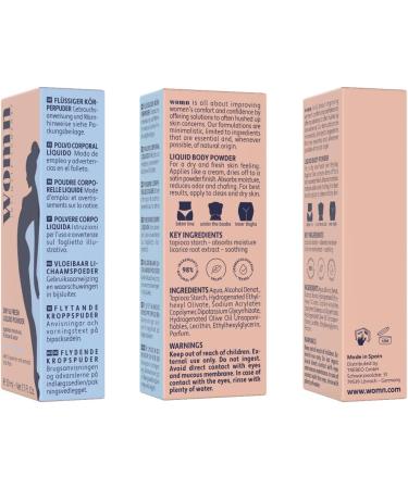 Intimate Comfort DRY & FRESH LIQUID POWDER 50ml | Talc-Free Body Powder - Buy Online on GoSupps.com