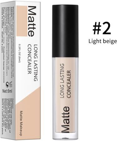 CHAKAE Full Coverage Liquid Concealer for Smooth Waterproof Complexion Perfectly Hides and Blemishes - Buy Online on GoSupps.com