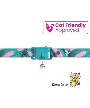 Kittyrama Botanical Collars for Cats & Kittens | Hypoallergenic Breakaway Design | Vet Approved & Comfortable - Buy Online on GoSupps.com