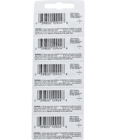 Buy 346Tz 0% Mercury Low Drain Energizer Watch Battery 5 Pack - International Shipping Available - Buy Online on GoSupps.com