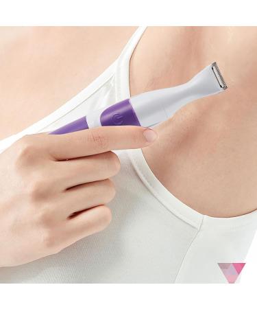 Buy 2-in-1 Waterproof Bikini Trimmer for Women | Portable Safe Hair Removal with 3 Trimming Combs - International Shipping Available - Buy Online on GoSupps.com