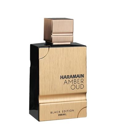 Al Haramain Amber Oud Black Eau de Parfum Spray for Unisex 6.8 Ounce 6.8 Ounce (Pack of 1)