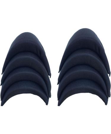 QKAIFRYSUG Mens Shoulder Pads 4 Pairs Black - Dress Jacket Blazer T-Shirt Sewing Accessories - Buy Online on GoSupps.com