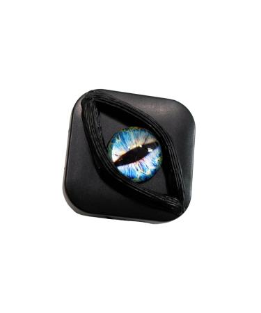 PerfK contact lens container/contact lens container/contact lens storage/unusual unique contact lens storage box contact lens box for light blue