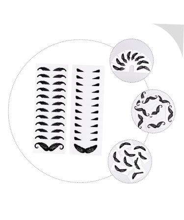 Frcolor 48 Leaves Hair Removal Wax Kit for Face Beard & Eyebrows - Mustache Protection Stickers Included | Black - 1 Pack - Buy Online on GoSupps.com