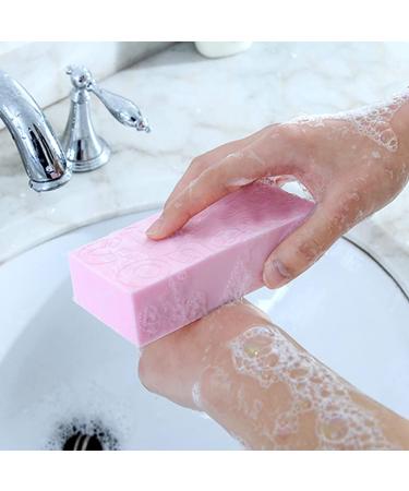 3PCS Exfoliating Bath Sponge Set for Shower - Asian Spa Cellulite Massager and Dead Skin Remover - Moisturizing Body Exfoliator - Buy Online on GoSupps.com