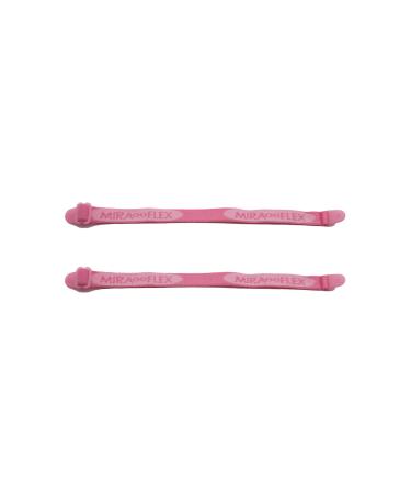 Miraflex Replacement Medium Adjustable Elastic Head Strap - Pink(2pack)
