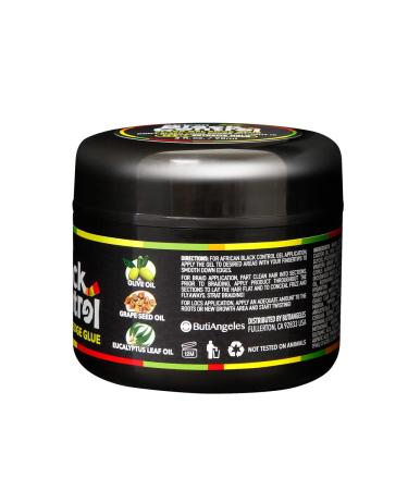 ButiAngeles African Black Gel Edge Glue 5X Extreme Hold 3 fl. oz. - Pack of 1 - Buy Online on GoSupps.com