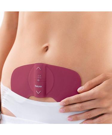 Beurer EM 50 Menstrual Relax TENS Device - Alleviate Menstrual & Endometriosis Pain | Rechargeable Heat Function & 6 Gel Pads Included - Buy Online on GoSupps.com