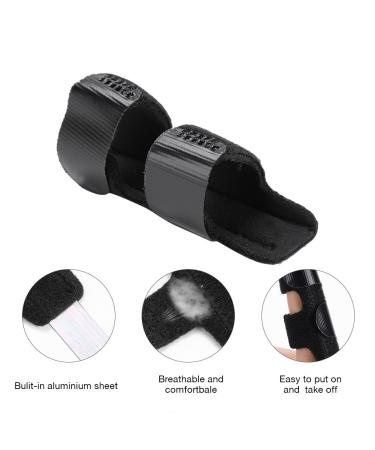FILFEEL Adjustable Aluminium Alloy Finger Splint | Tenosynovitis Recovery Brace for Index & Middle Finger Support | Pain Relief & Injury Aid - Buy Online on GoSupps.com
