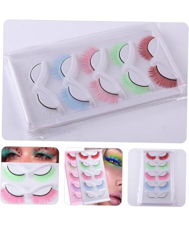 SOESFOUFU Fake Eyelashes Kit 2 Boxes eyelash Accessories fluffy women eyelashes extend mix abundance European and curly lashes eyelashes 5d curly Miss cosmetics false lashes wispy - Buy Online on GoSupps.com