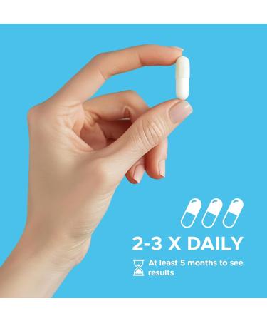 Revolution Nutrition Hydrolyzed Collagen Help Joints Muscles and Skin 500mg 120 Capsules 120 count (Pack of 1) - Buy Online on GoSupps.com