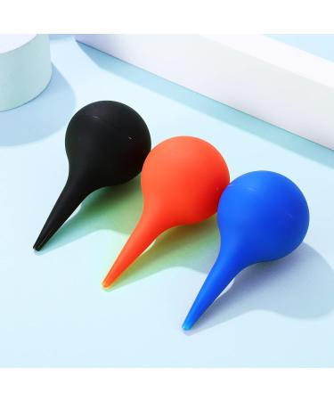 6 Pcs Ear Syringe Rubber Hand Squeeze Bulb for Adults - Ear Cleaning Laboratory Tool - Buy Online on GoSupps.com