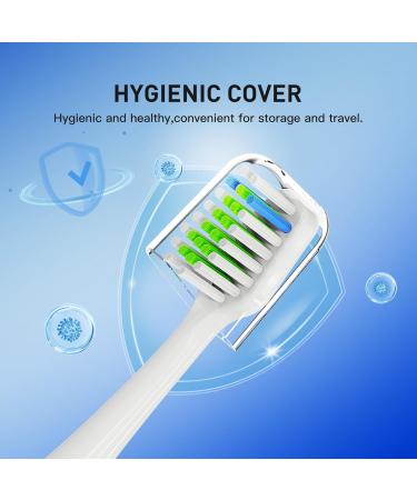 Toothbrush Replacement Heads for WaterPik Complete Care 5.0 & 9.0 - 6 Pack (White) | Compatible & High Quality - Buy Online on GoSupps.com