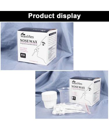 Fesjoy Nose Hair Removal Wax Applicators & Beans Kit - Safe for Men & Women | Efficient Nose Waxing Solution - Buy Online on GoSupps.com