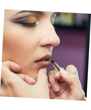 Set of 3 double-sided lipstick lip eyeshadow main adjustment powder brush lipstick brush Miss applicator synthetic fibre - Buy Online on GoSupps.com