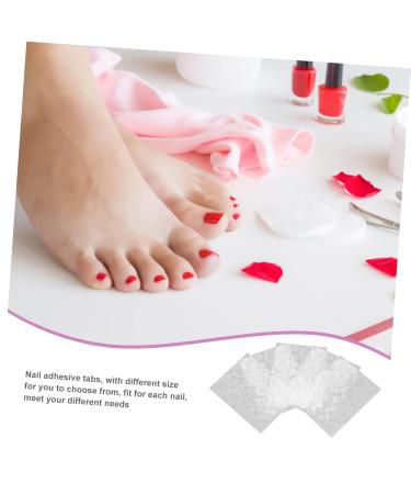 40 Sheets Nail Adhesive for Press on Nails Fake Nails with Glue False Nail Glue Stickers Nail Stickers for Nail Art Waterproof Tags Artificial Nail Piece Gummed Paper - Buy Online on GoSupps.com