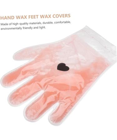 Beavorty 2 Pairs Wax Gloves Dry Hands Gloves Wax Socks Heat Hand Mitt Hand feet Wax Covers Plastic Liner Bags spa Mitts Wax Hand Covers Paraffin Wax Supplies Portable - Buy Online on GoSupps.com