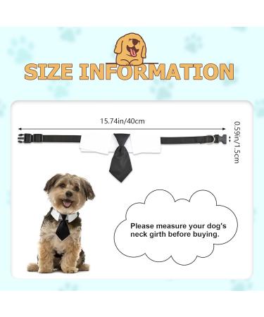 Shop Hacraho Dog Tie - Adjustable Smoking Neck Band for Small & Medium Dogs | Stylish & Secure Collar with Quick Lock Buckle - Buy Online on GoSupps.com