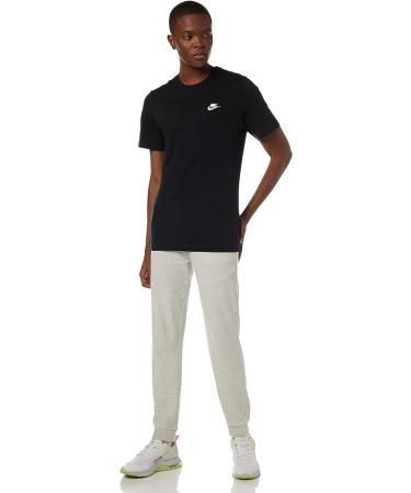 Nike Men's Sportswear Club T-Shirt Black/White XL - Premium Comfort & Style - Buy Online on GoSupps.com