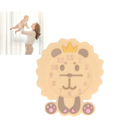 Silicone Animal Alarm Clock Baby Teether Toy for Infants - Type 3 - Buy Online on GoSupps.com