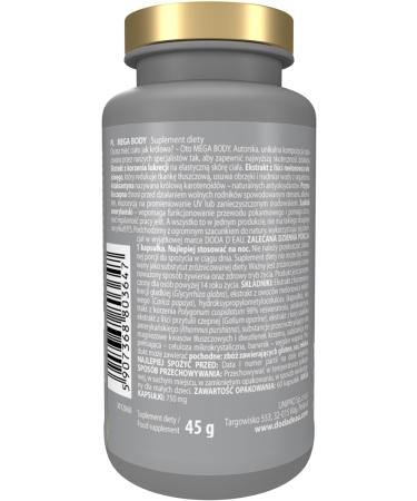 Activlab DODA D'eau Mega Body 60 Capsules | Anti-Aging & Gut Health | Licorice & Papaya Leaf Extract | Astaxanthin & Sea Buckthorn - Buy Online on GoSupps.com