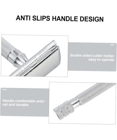 Buy Minkissy Adjustable Double Face Safety Razor - Zinc Alloy Eyebrow Trimmer Compact Design for Men & Women - Buy Online on GoSupps.com