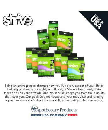 STRIVE Infrared Therapy Wrap 4x60 for Wrist, Arm, Leg, Ankle, Elbow | Enhances Blood Flow, Reduces Swelling, Accelerates Healing | Made in USA - Buy Online on GoSupps.com