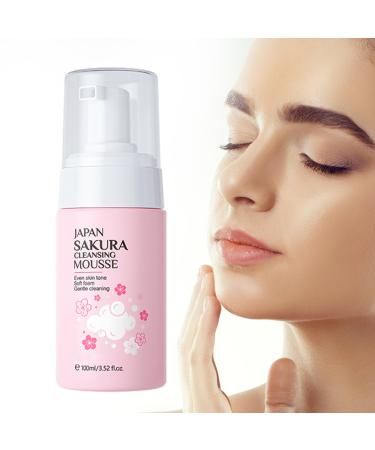 Foam Facial Cleanser 100 ml Moisturizing Skin Cleansing Facial Cleanser Skin care products for home dorm travel vacation business trip Bero