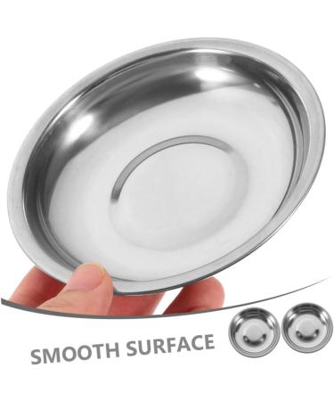 Zerodeko 10pcs Stainless Steel Dish I Am Willow Dip Dish for Parties Dipping Bowls Flavor Dish Metal Dipping Dish Condiment Dish Seasoning Plate Sauce Gear Dipping Vegetables - Buy Online on GoSupps.com