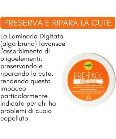  ANARKHIA BIO Fire Pre-Pack - Regenerating Hair Mask - Soothing Protective and Toning Pre-Shampoo Wrap - With Shea Butter Avocado Butter Triphala Tamanu Oil Brown Algae Oil - 200 - Buy Online on GoSupps.com