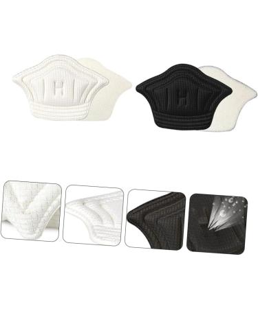 PLAFOPE 2 Pairs Heel Pad Women's Pumps Shoe Insoles for Flat Feet - Cushion Protector for Comfortable Shoes - Miss White 11.5X8X0.5cm - Buy Online on GoSupps.com