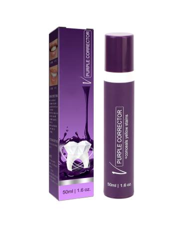 Purple Toothpaste Gentle Deeply Cleaning Stain Removal Sensitive Teeth Whitening Color Corrector Toothpaste 50ml