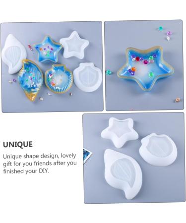 STOBOK Dish Mold Nativity Craft Chocolate Candy Molds De Para Gelatinas Marine Ornament White White 15.5X15.5CM - Buy Online on GoSupps.com