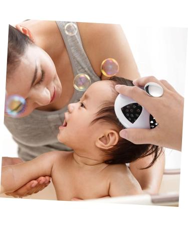 BeatifuFu Portable Shampoo & Scalp Massager Brush - Compact Travel Scalp Care Tool | 9x8cm White - Buy Online on GoSupps.com