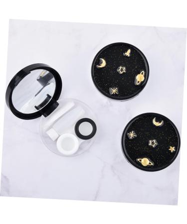 Homsfou 2 Series Box Glasses Case - Lens Organizer & Contact Lens Storage Container for Tweezers Lentils & Accessories - Buy Online on GoSupps.com