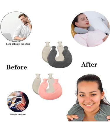 1L Rubber Heat Bottle with Soft Waist Cover Neck & Shouldered Pain Relief Gift for Women Mothers & Fathers - Buy Online on GoSupps.com