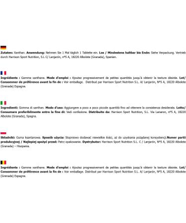 HSN Xanthan Gum Food Thickener - Great for Fitness Recipes Soluble Fiber to Add Thickness No Added Sugar - Buy Online on GoSupps.com